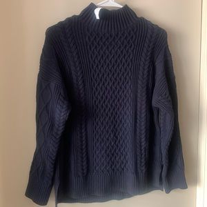 J.Crew NWT cable knit turtleneck